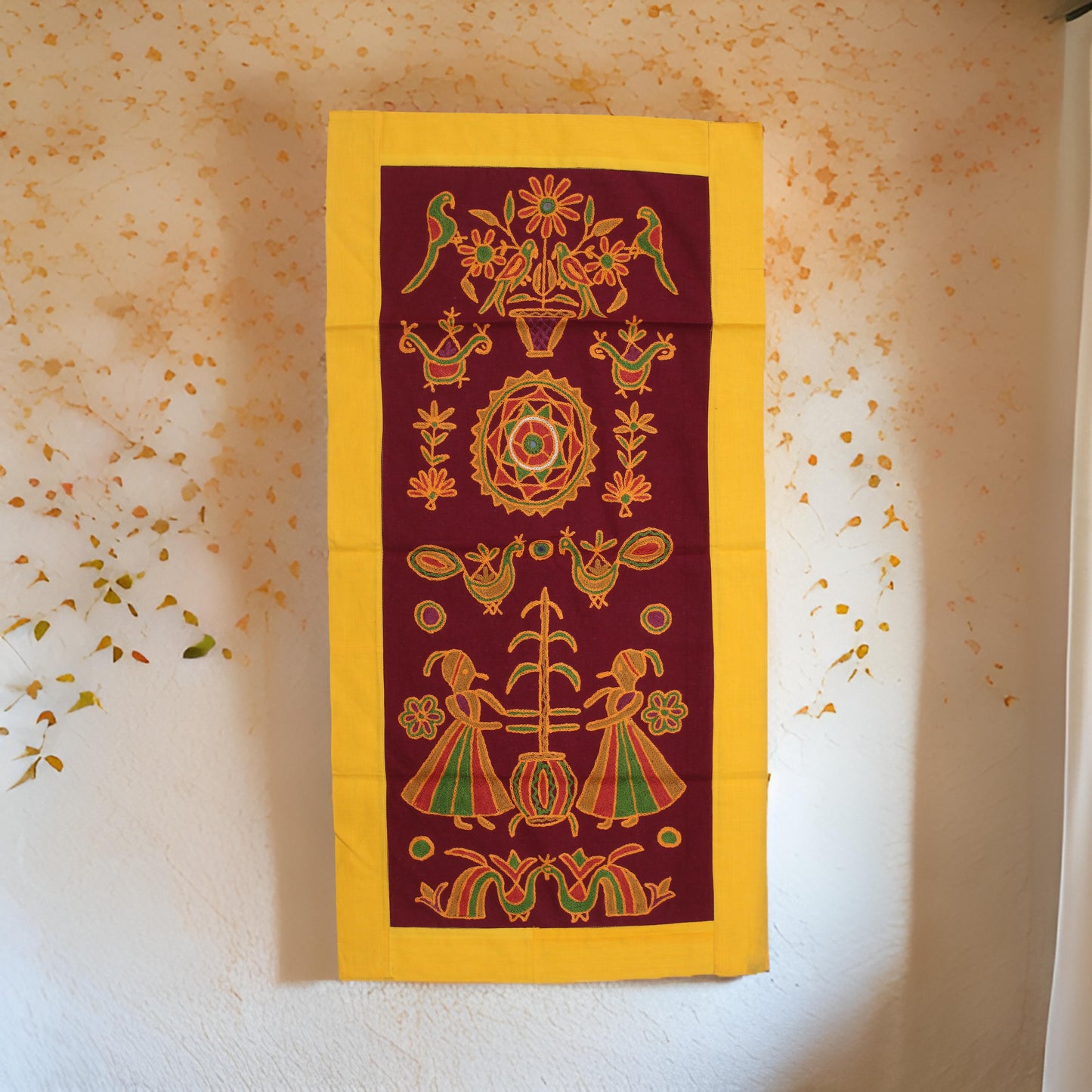 Handcrafted Cotton Wall Hanging/ Tapestry