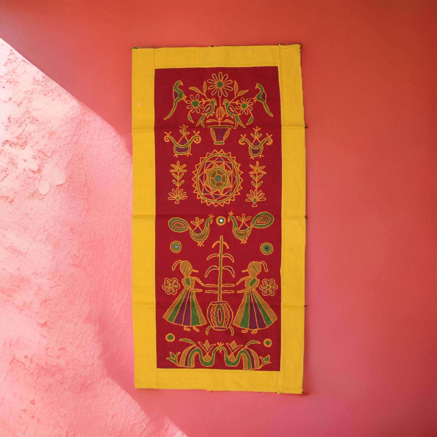Handcrafted Cotton Wall Hanging/ Tapestry
