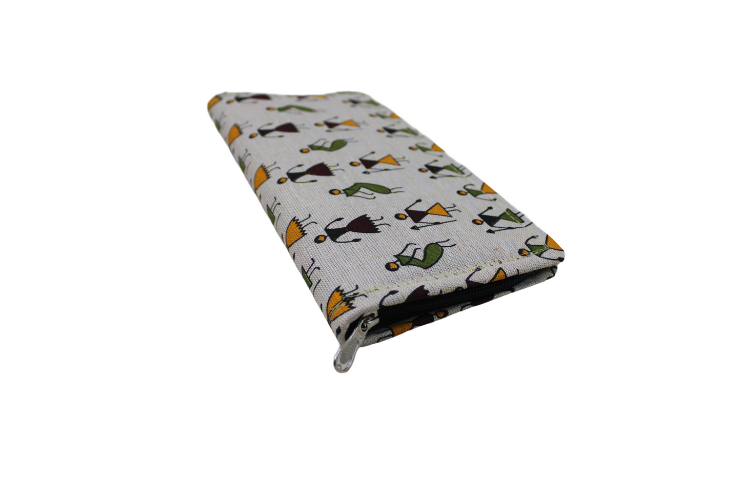 Handcrafted Warli Print Cotton Clutch
