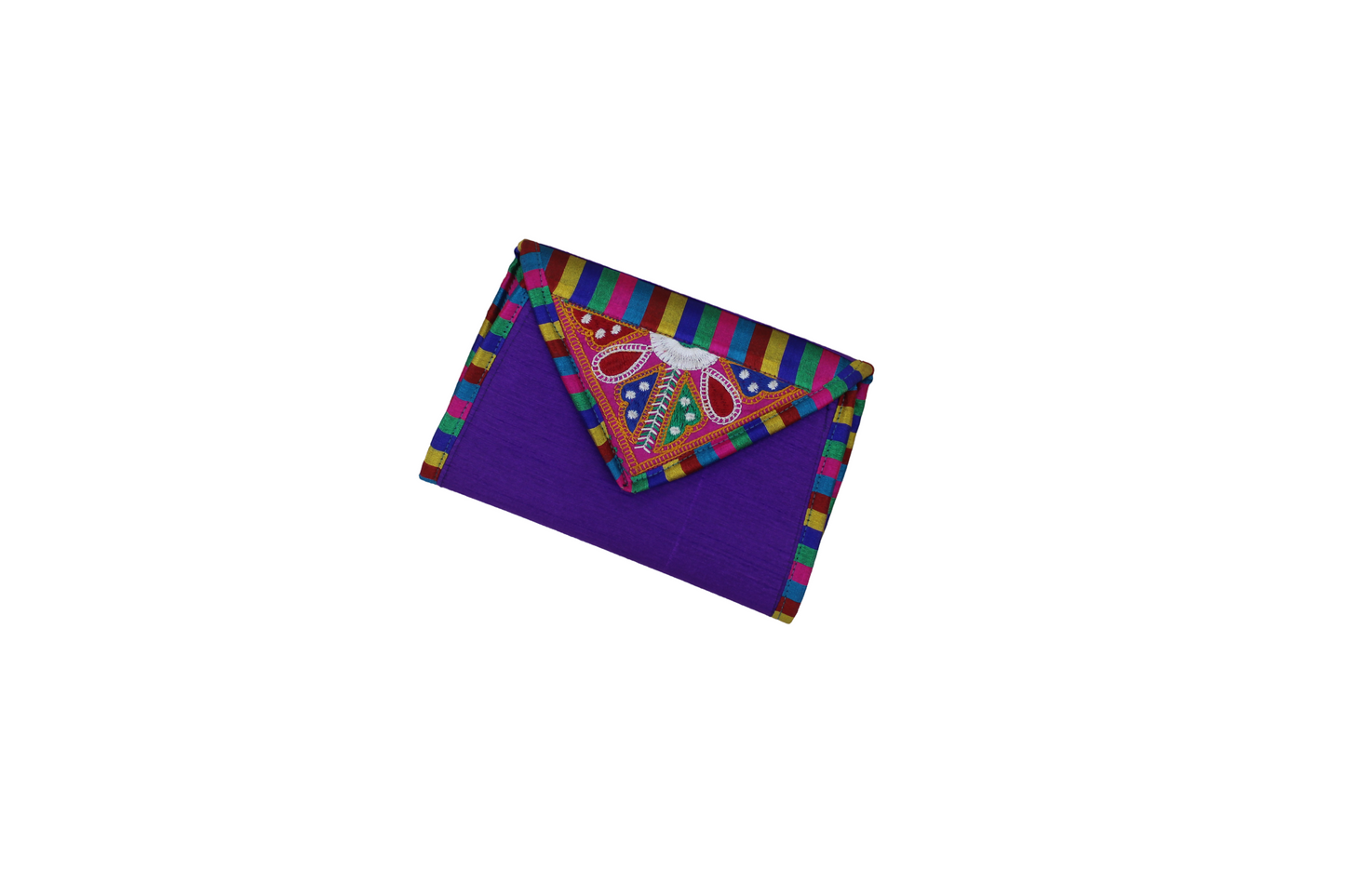 Vibrant Handcrafted Cotton Sling Bag