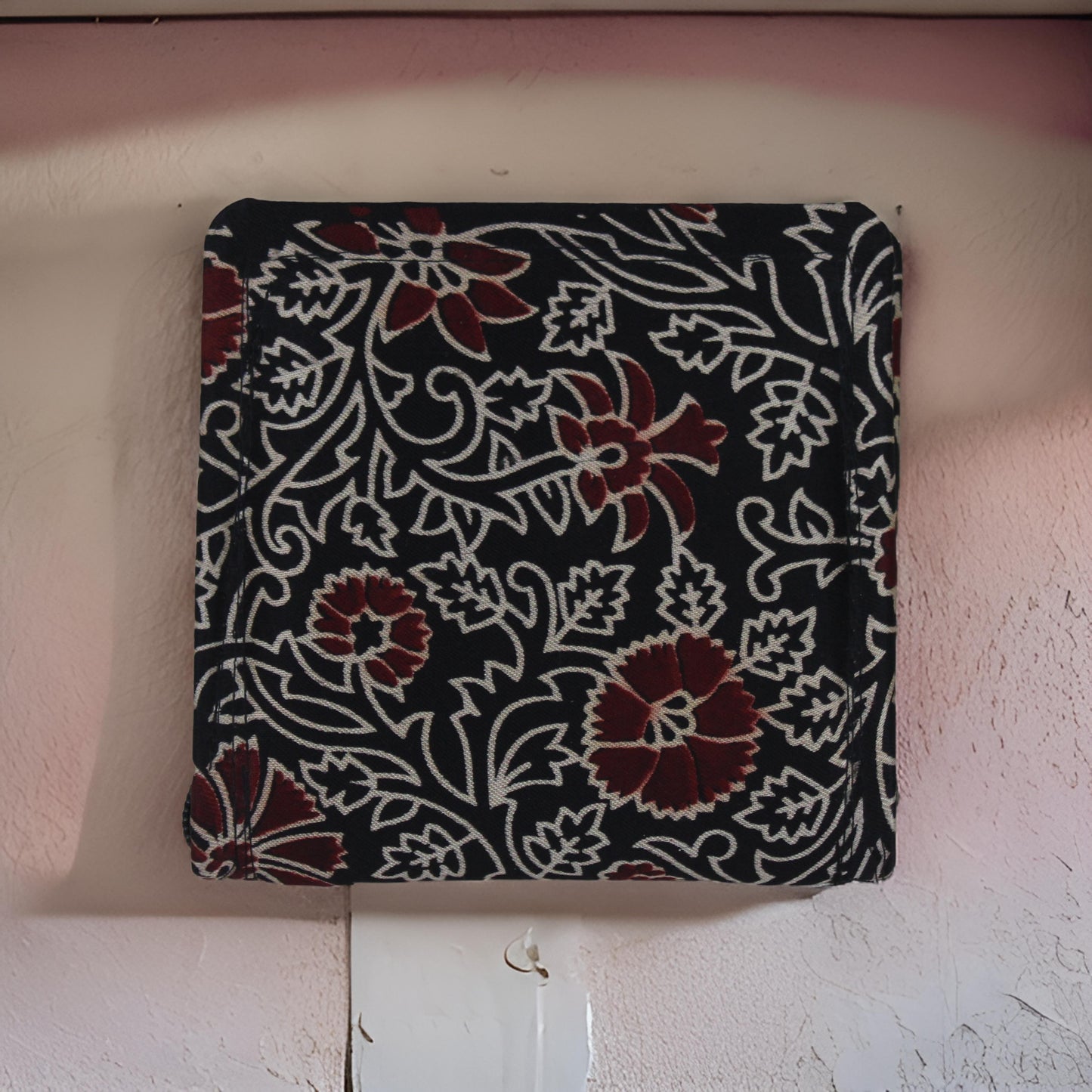 Handcrafted Ajrakh Print Mashru Clutch
