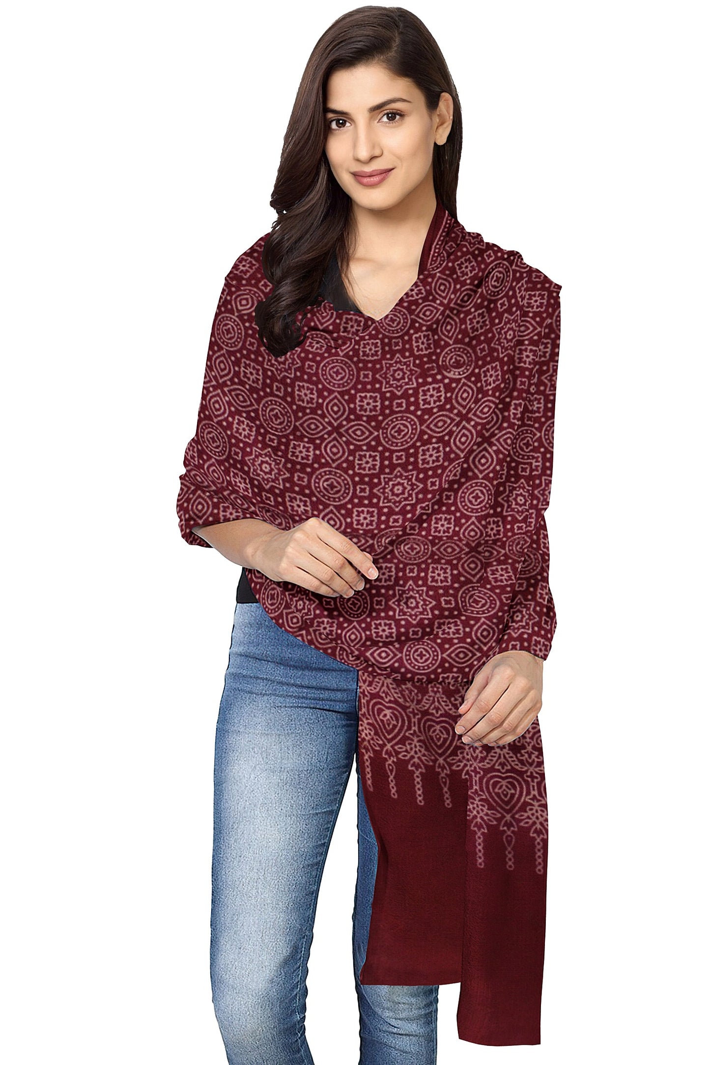 Handcrafted Printed Stole