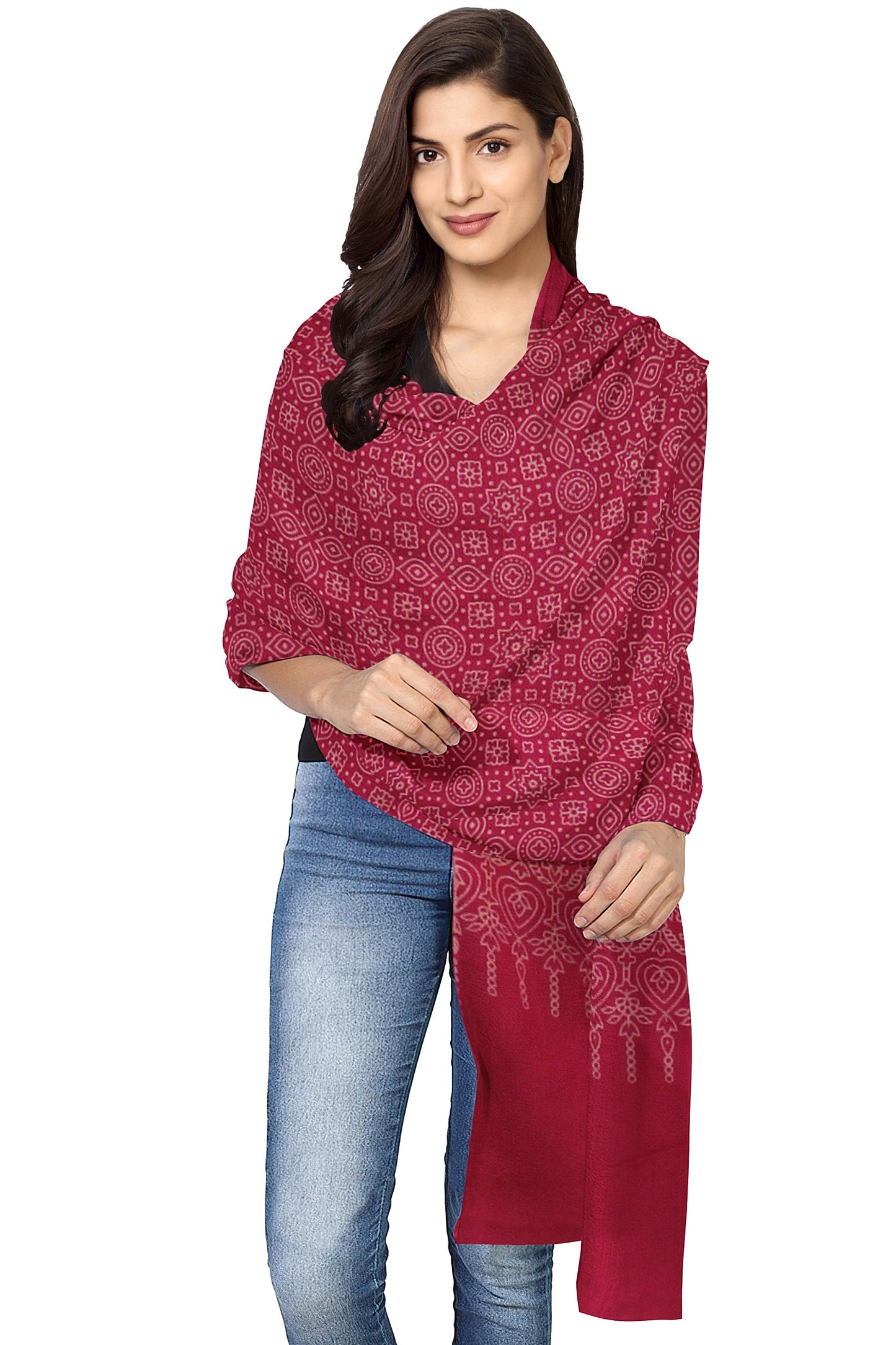 Handcrafted Printed Stole