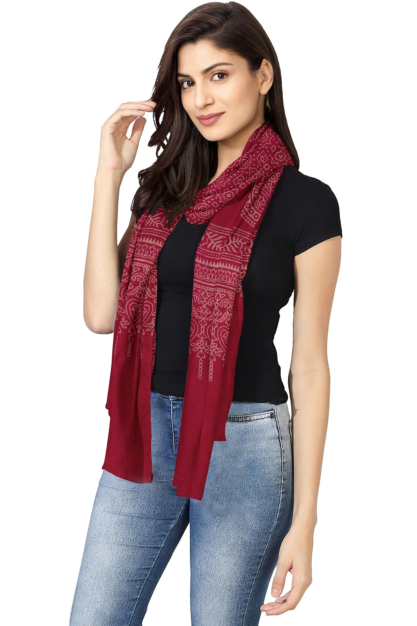 Handcrafted Printed Stole