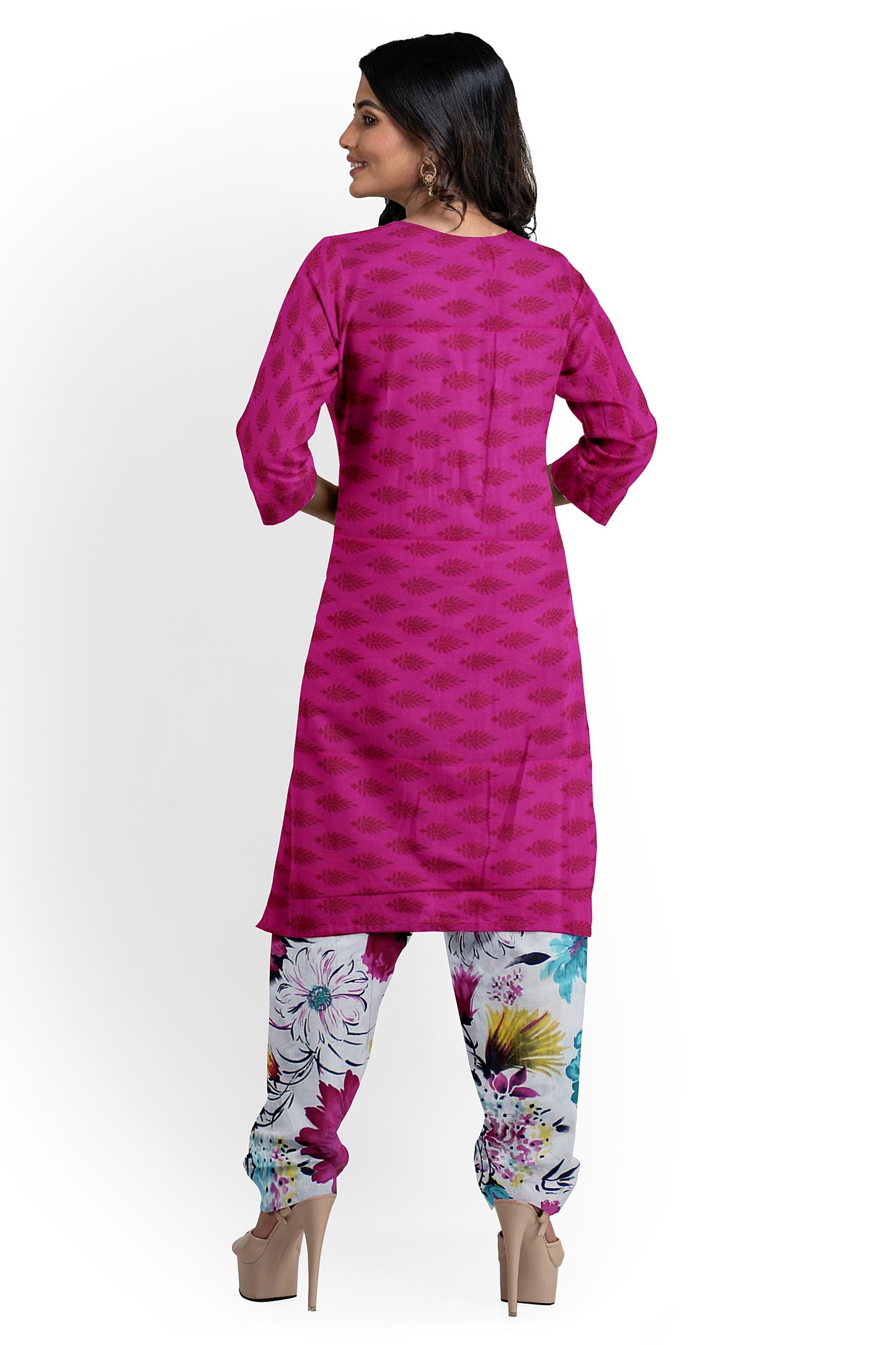 Cotton Block Print Dress Material | Cotton Suit Set| 3PC Suitset | Salwar Suit Material | Unstitched