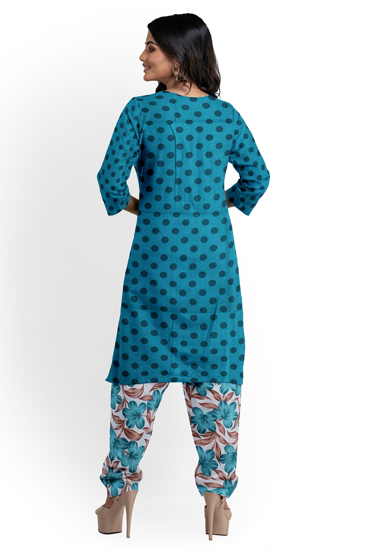 Cotton Block Print Dress Material | Cotton Suit Set| 3PC Suitset | Salwar Suit Material | Unstitched