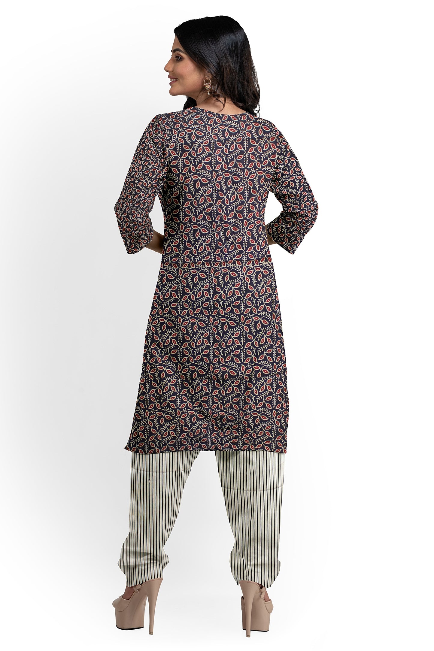 Cotton Block Print Dress Material | Cotton Suit Set| 3PC Suitset | Salwar Suit Material | Unstitched