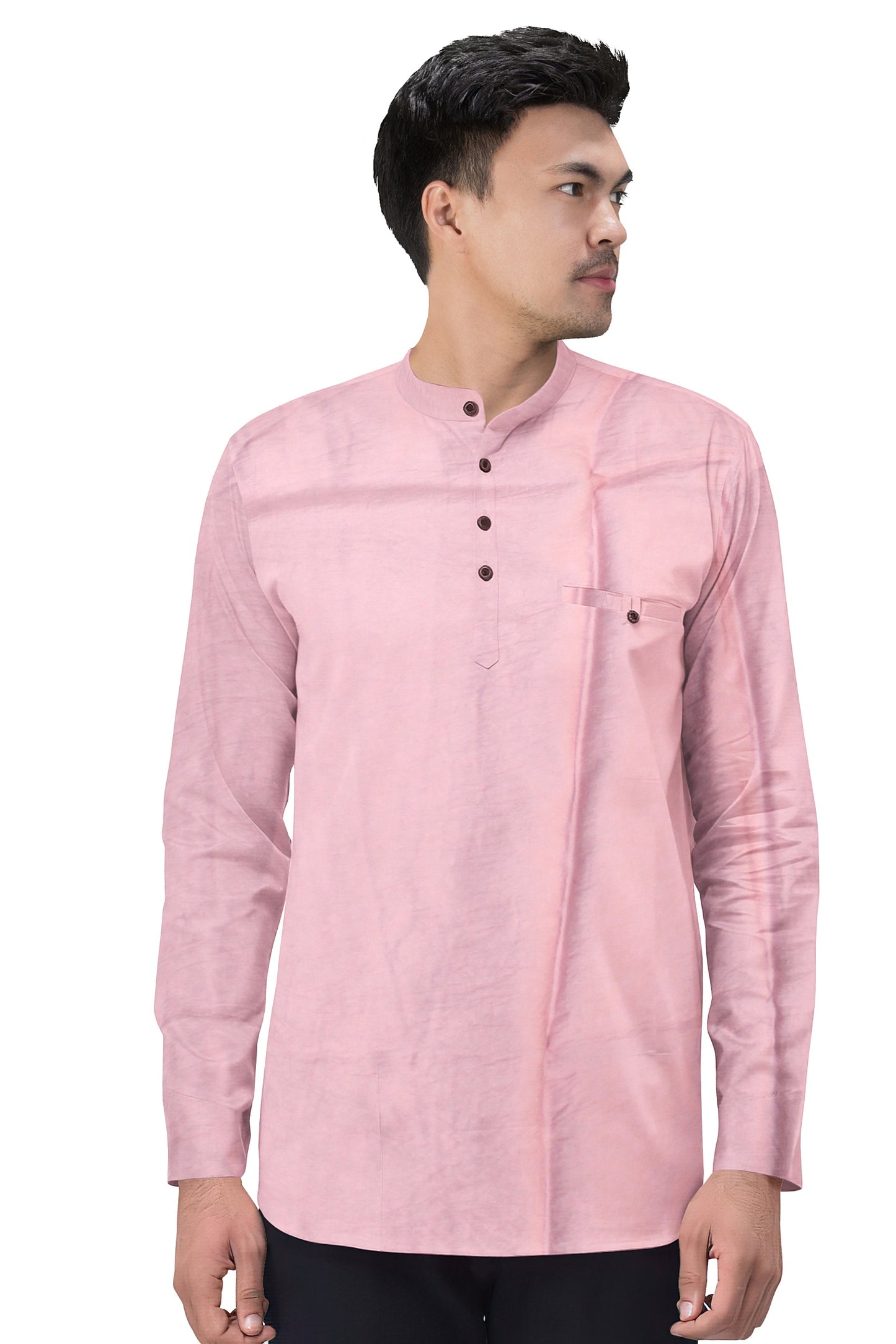 Men's Plain Short Kurta
