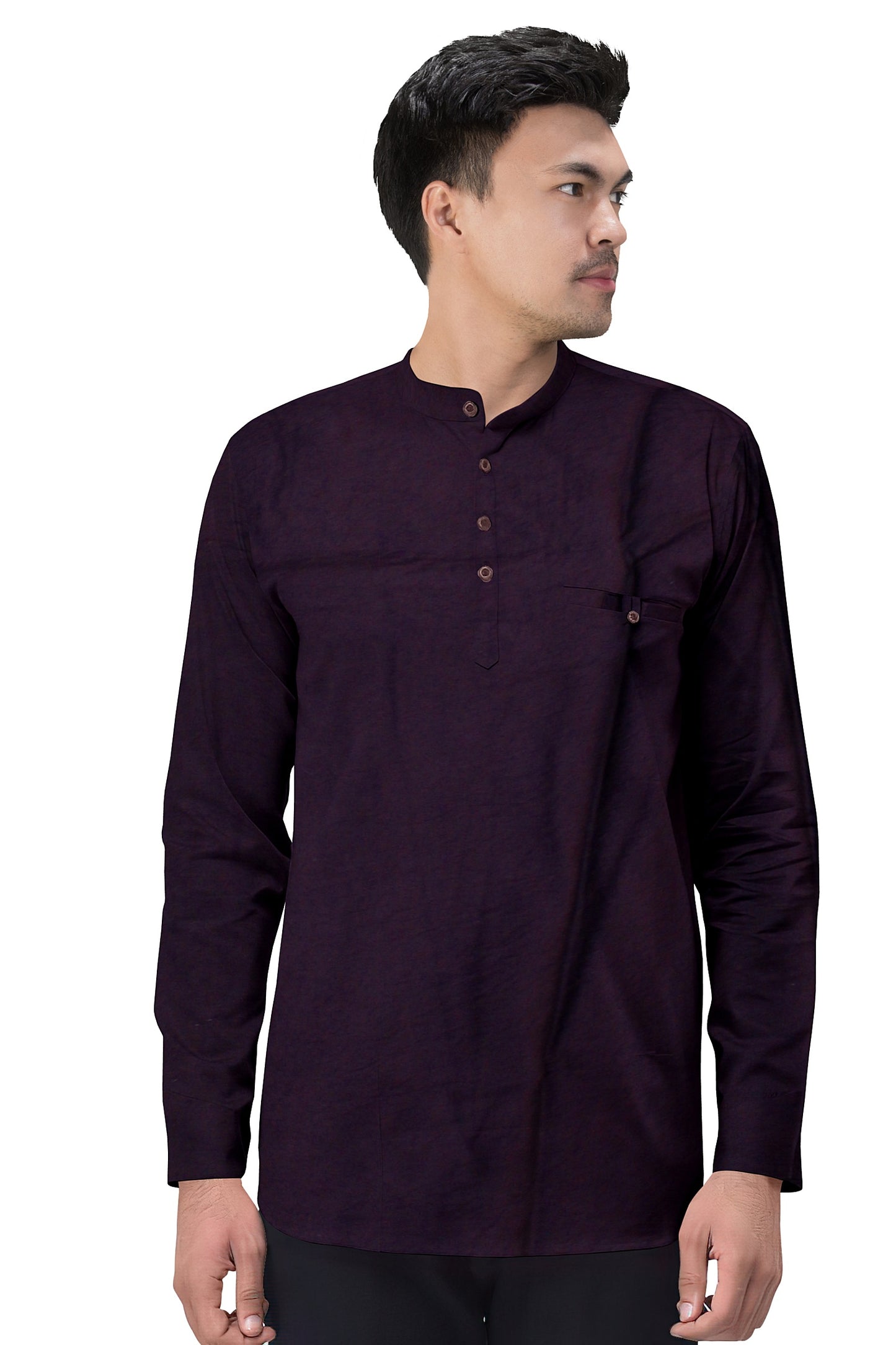 Men's Plain Short Kurta