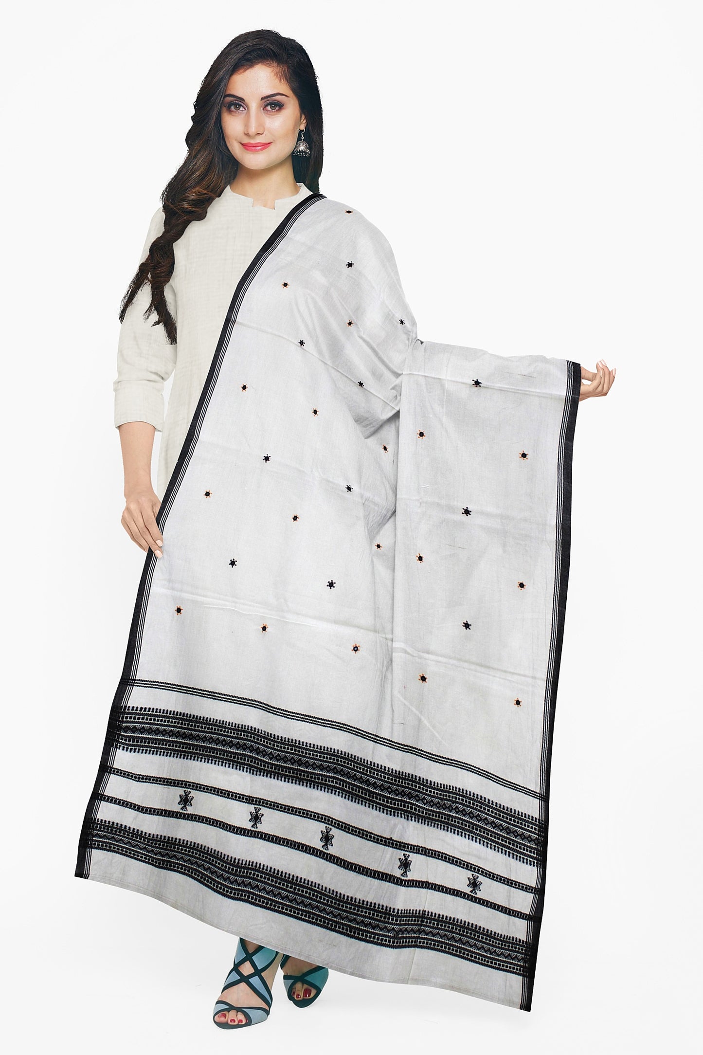 Women's Wool Shawl - Traditional, Soft & Warm Winter Wrap