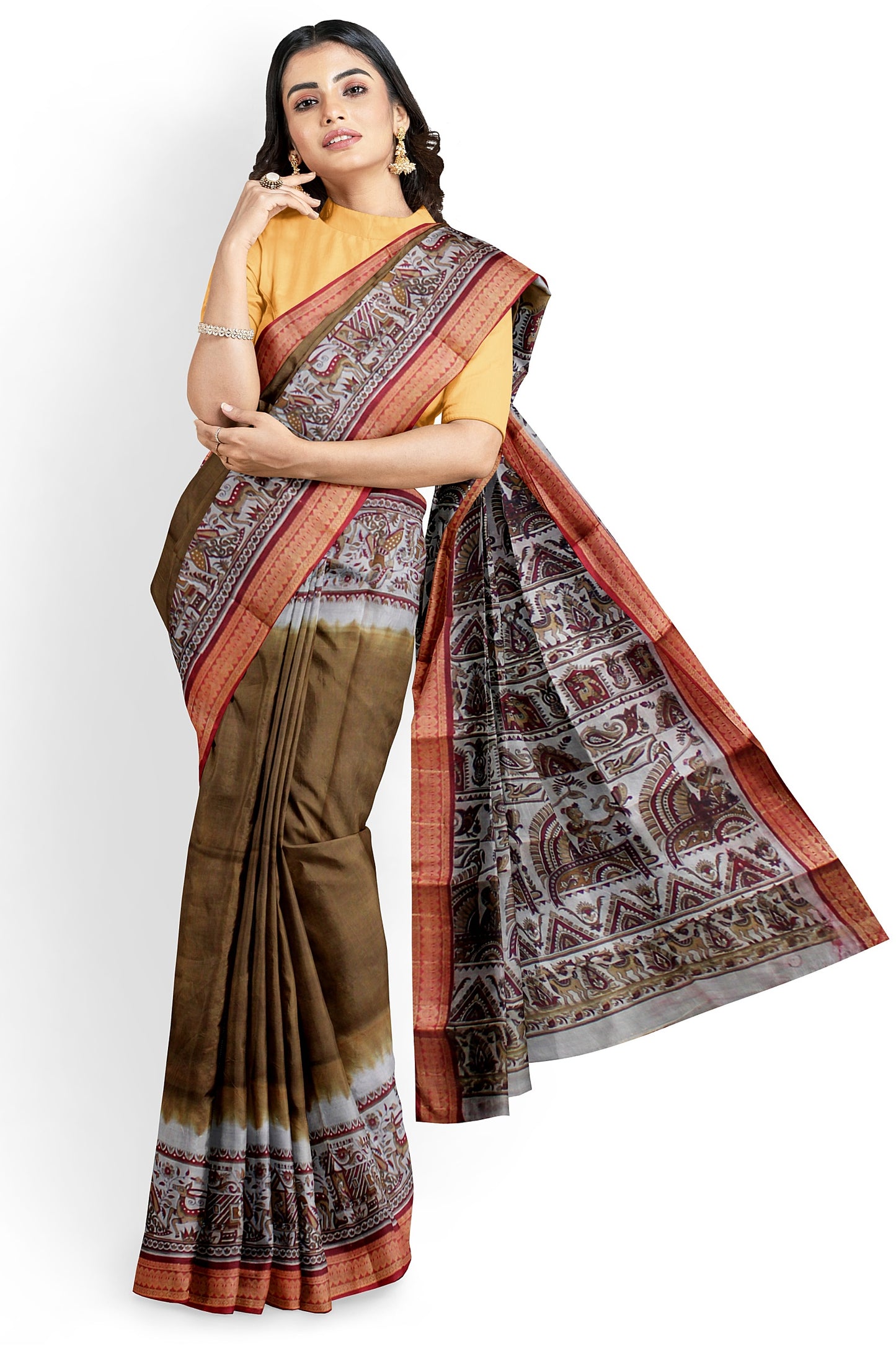 Elegant Women's Printed Saree
