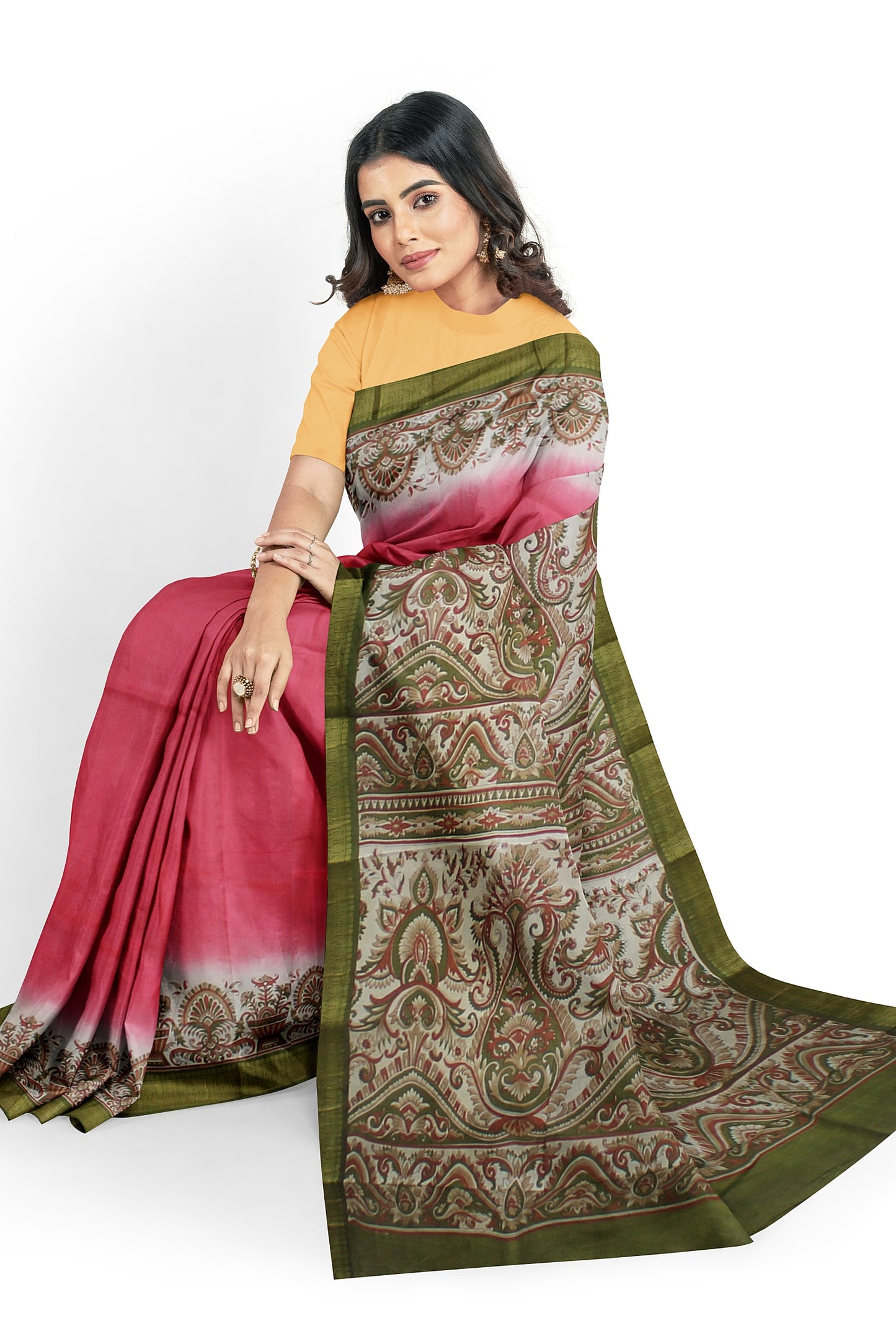 Elegant Women's Printed Saree