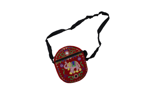 Handcrafted Embroidered Sling Bag