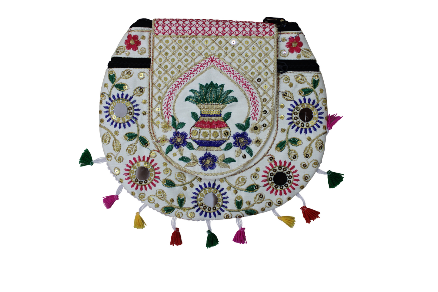 Handcrafted Embroidered Shoulder Bag