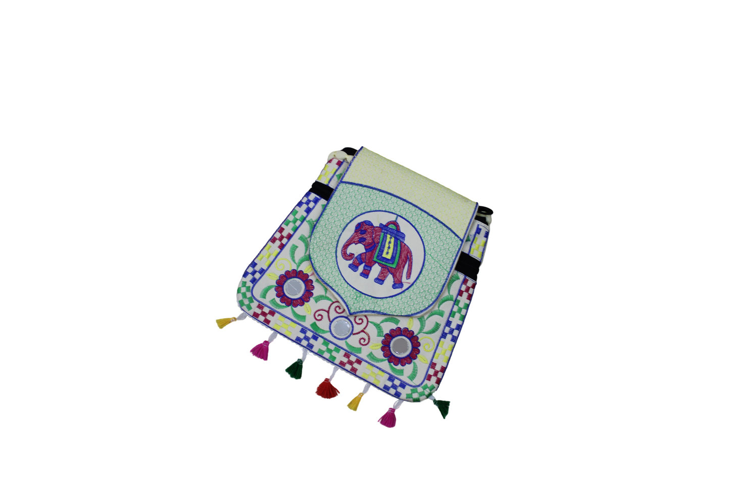 Handcrafted Embroidered Shoulder Bag