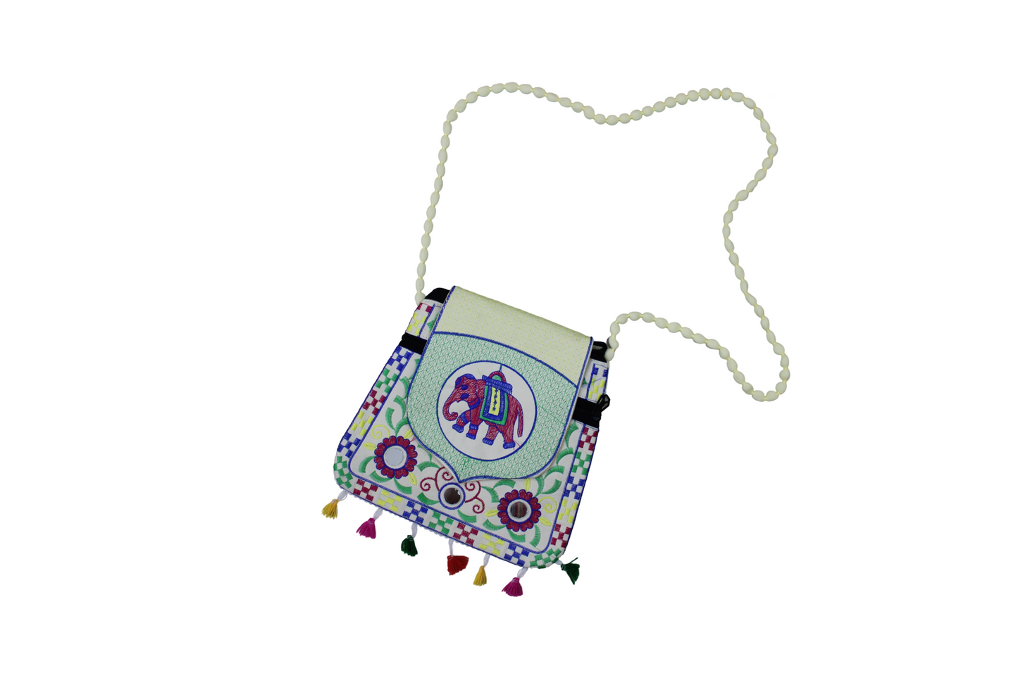 Handcrafted Embroidered Shoulder Bag