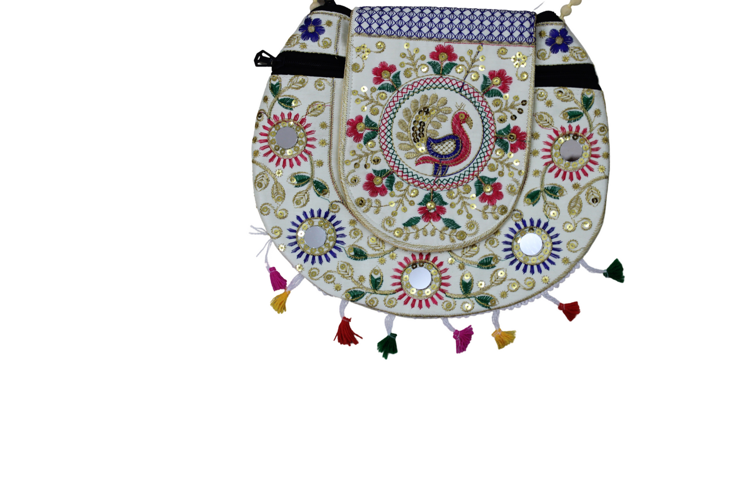 Handcrafted Embroidered Shoulder Bag