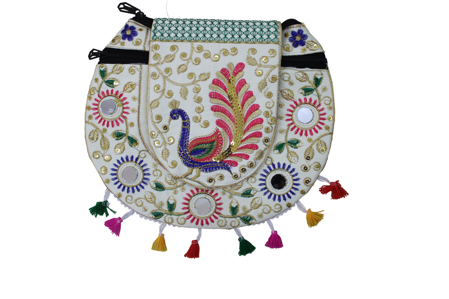 Handcrafted Embroidered Shoulder Bag