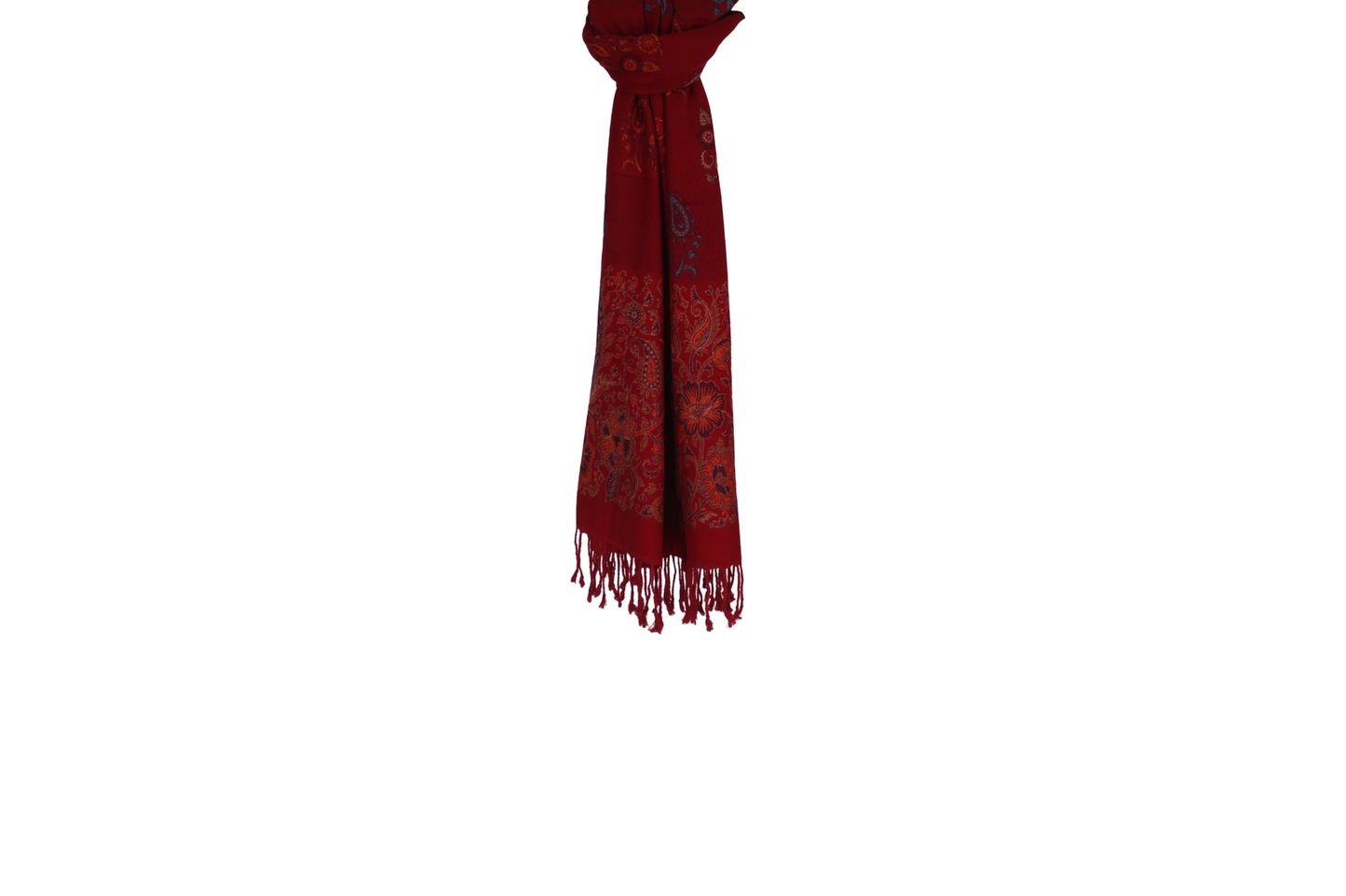 Women's Pure Wool Stole - Traditional, Soft & Warm Winter Wrap