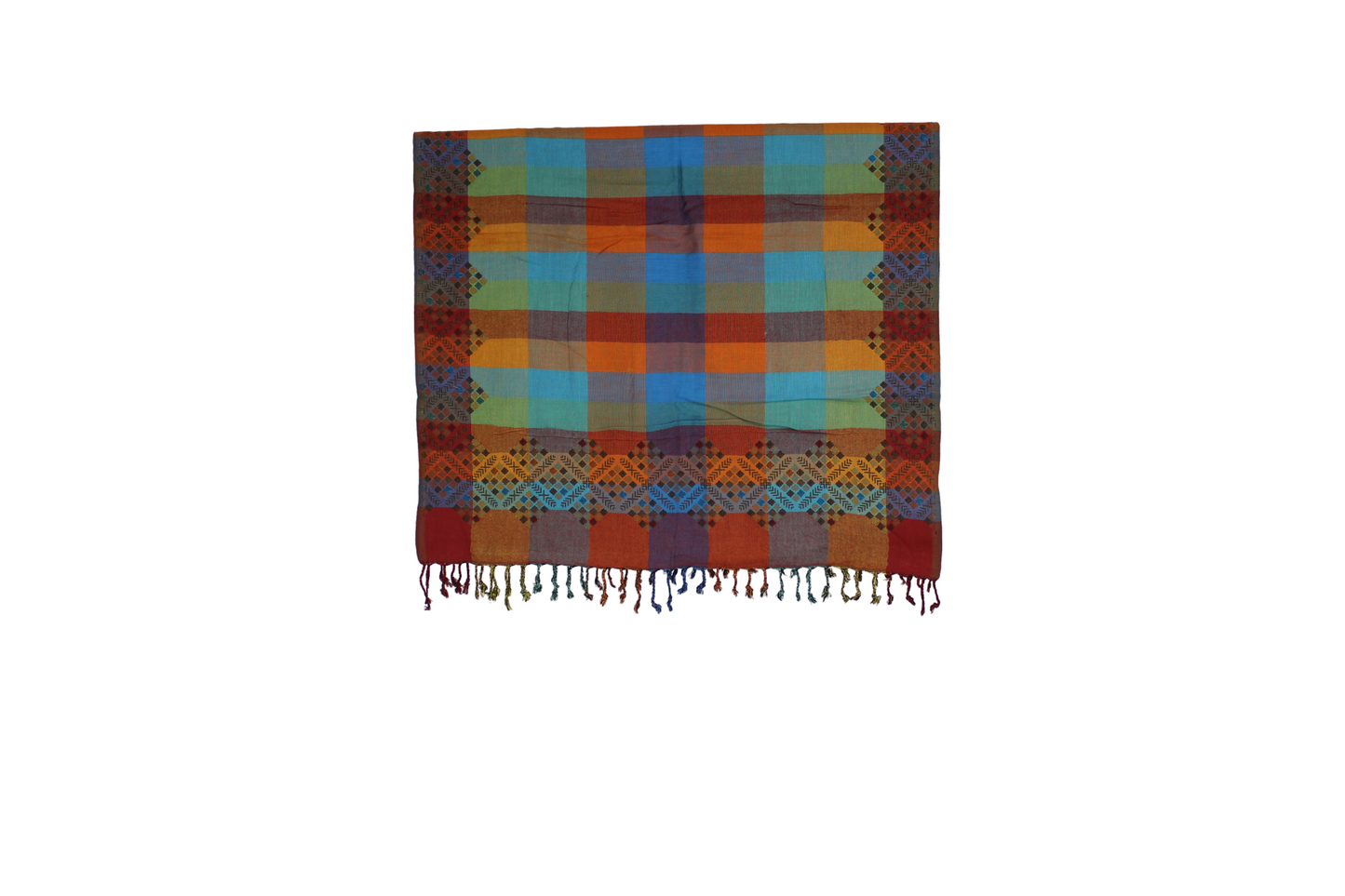 Women's Pure Wool Stole - Traditional, Soft & Warm Winter Wrap