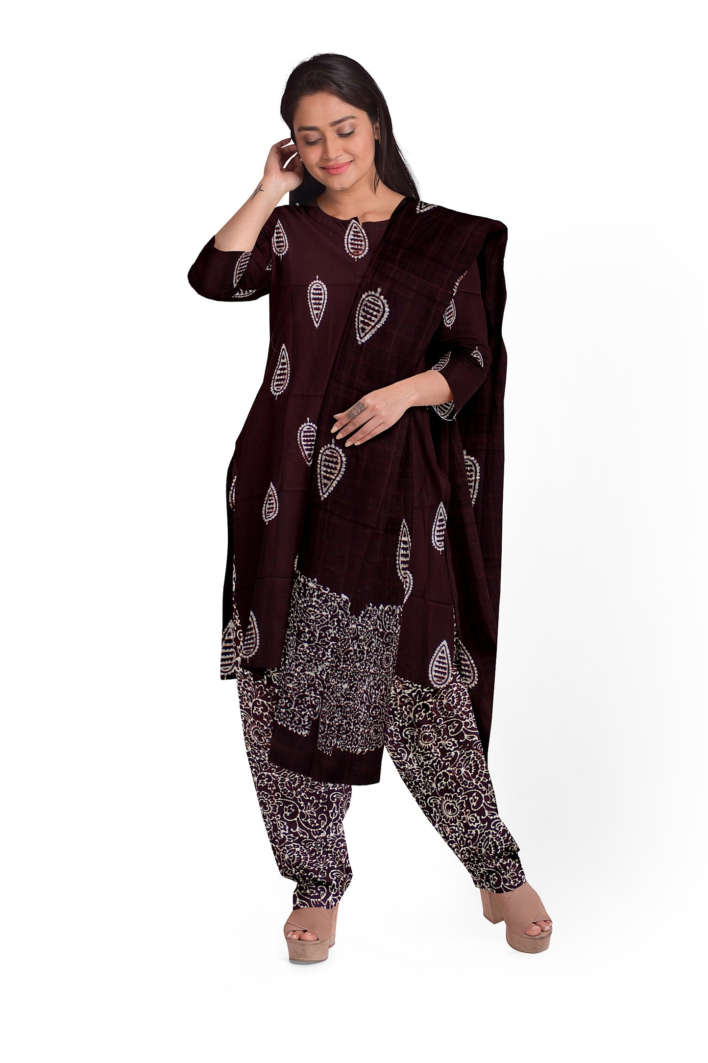 Cotton Suit Set| 3PC Suitset | Salwar Suit Material | Unstitched
