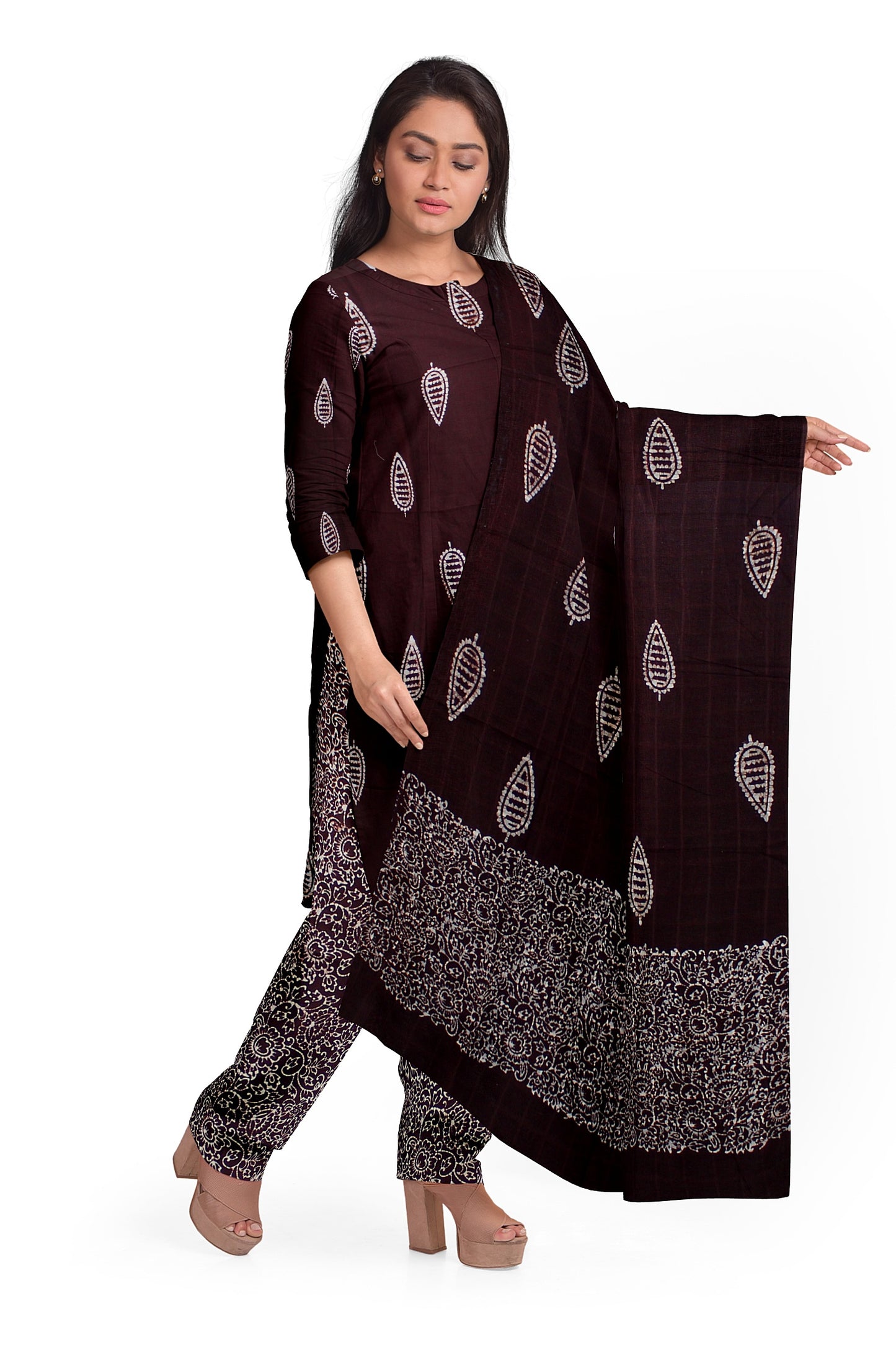 Cotton Suit Set| 3PC Suitset | Salwar Suit Material | Unstitched