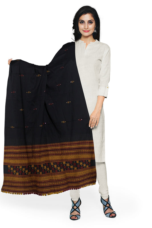 Women's Pure Wool Shawl - Traditional, Soft & Warm Winter Wrap