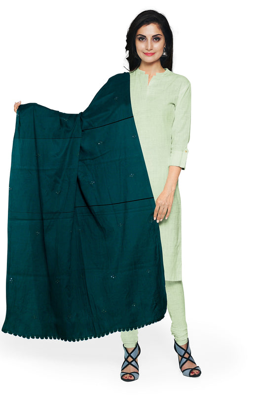 Women's Pure Wool Shawl - Traditional, Soft & Warm Winter Wrap