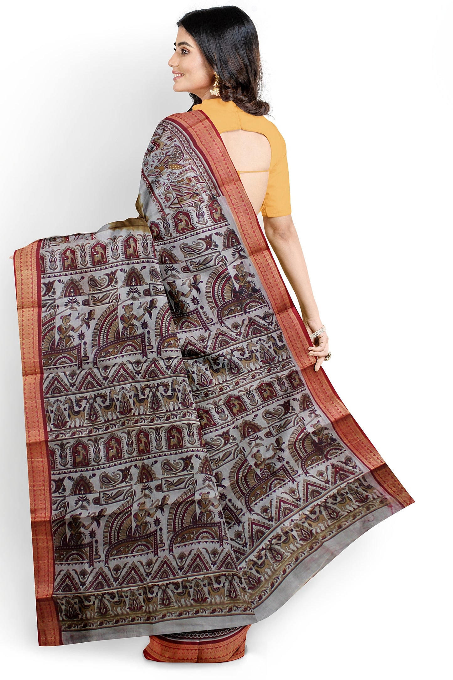 Elegant Women's Printed Saree