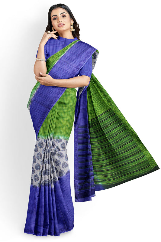 Elegant Women's Printed Saree with Unstitched Blouse