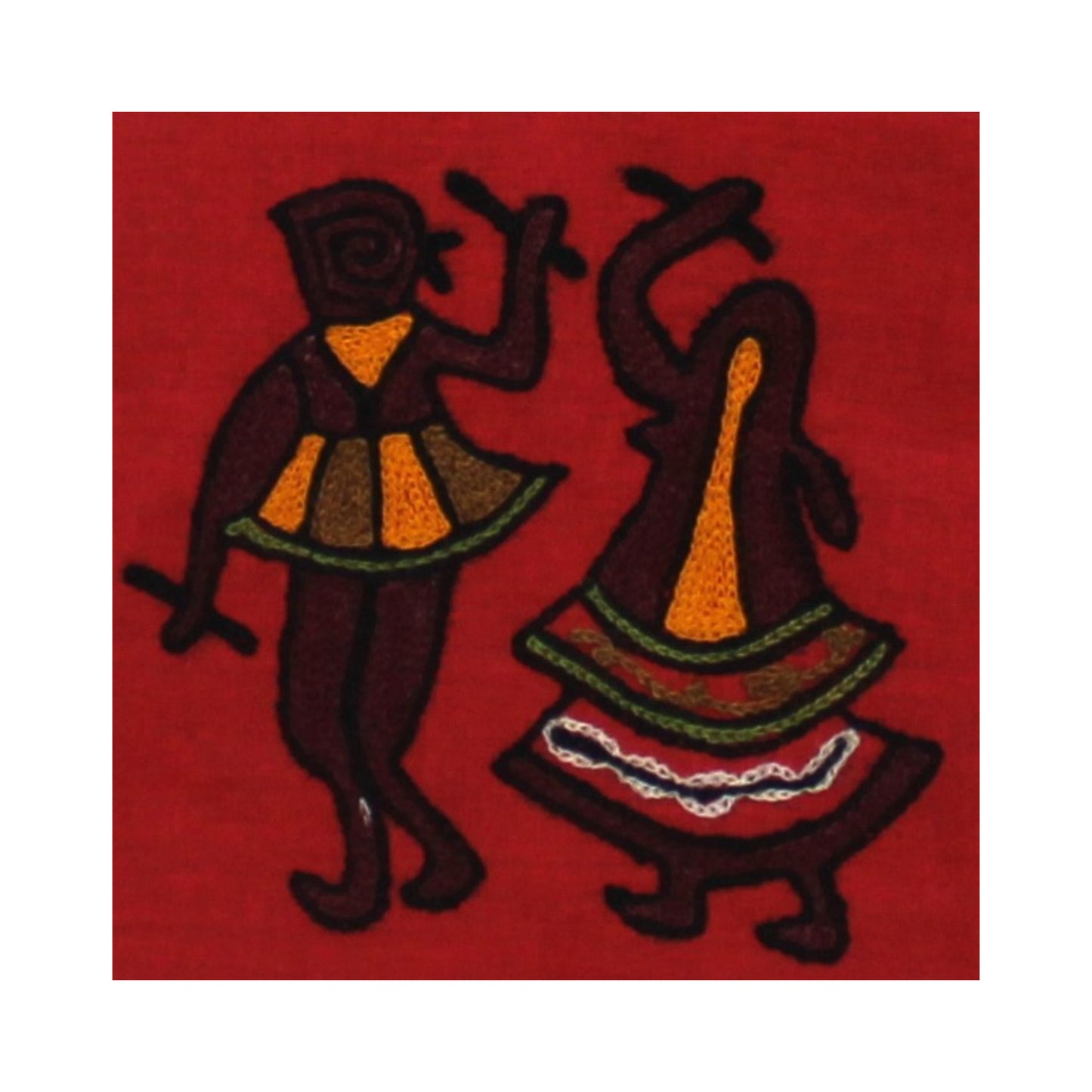 Handcrafted Embroidered Ethnic Crossbody Sling Bag/Mobile Pouch