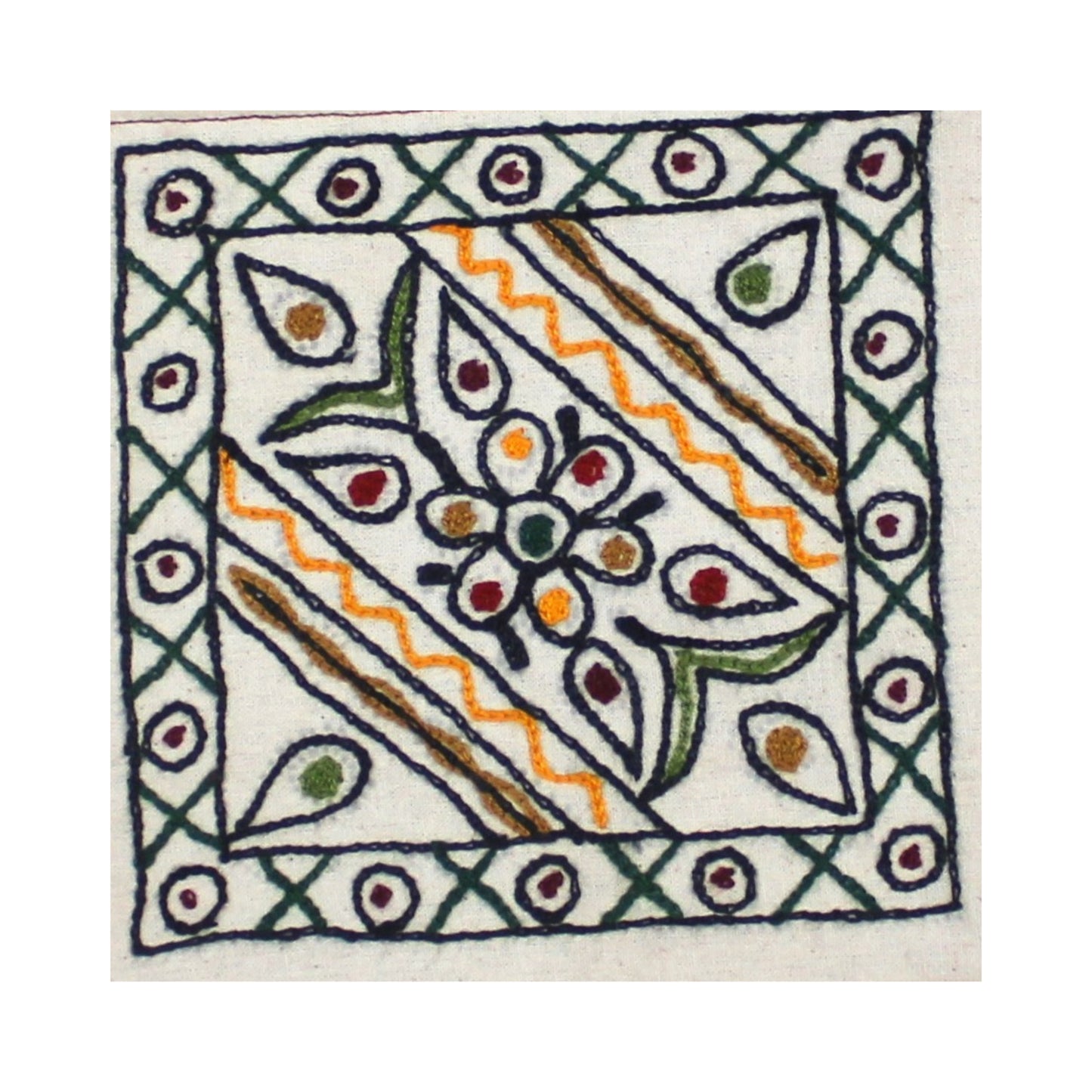 Handcrafted Embroidered Ethnic Crossbody Sling Bag/Mobile Pouch