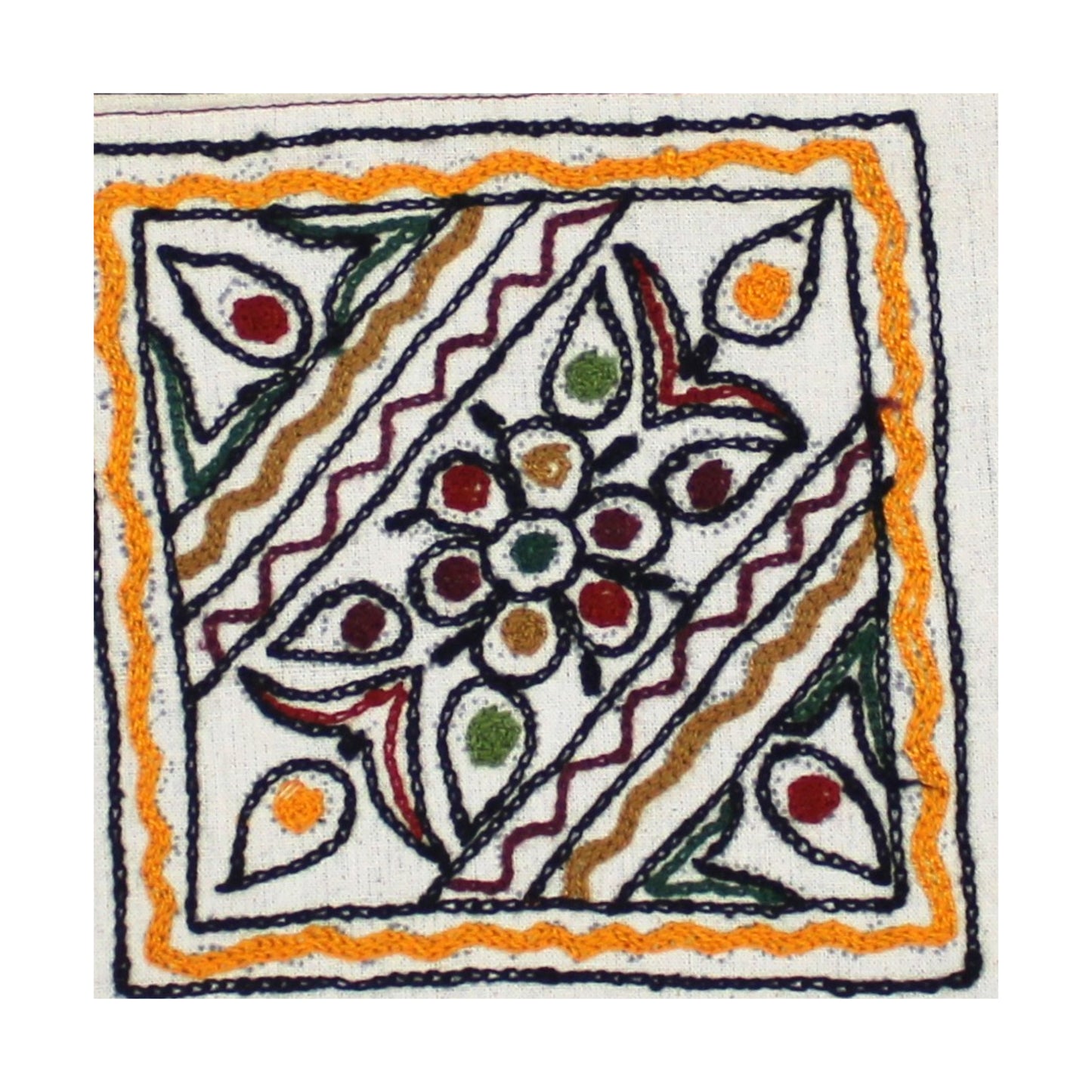 Handcrafted Embroidered Ethnic Crossbody Sling Bag/Mobile Pouch