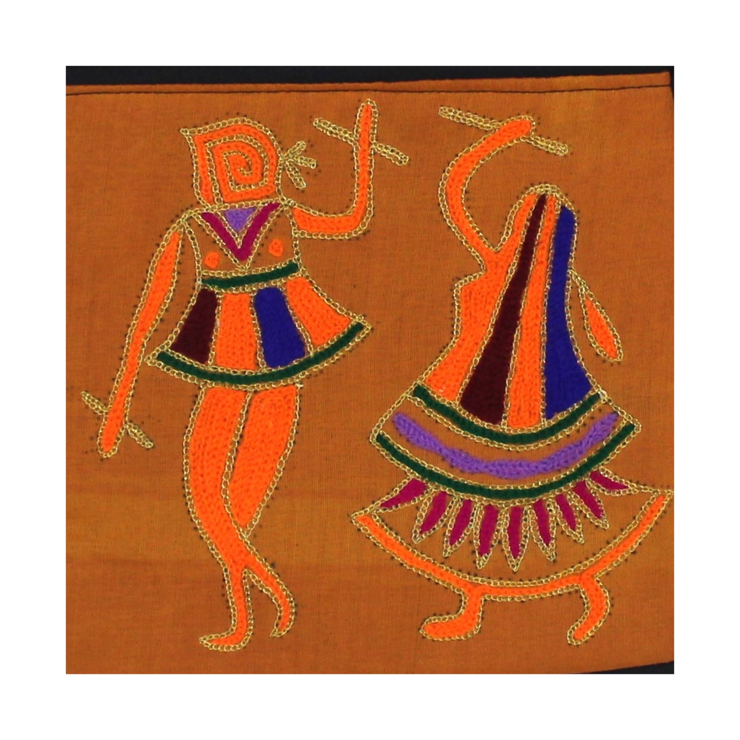 Handcrafted Embroidered Ethnic Crossbody Sling Bag/Mobile Pouch